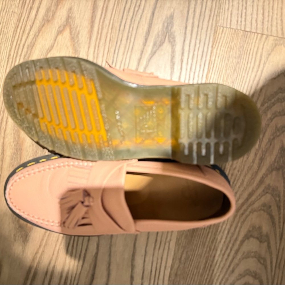 Dr. Martens Pink Tassel Loafers